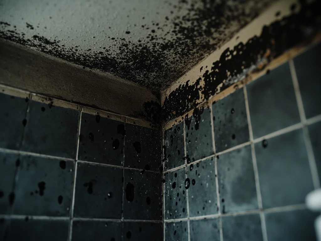 DampHomeFix - black mould bathroom