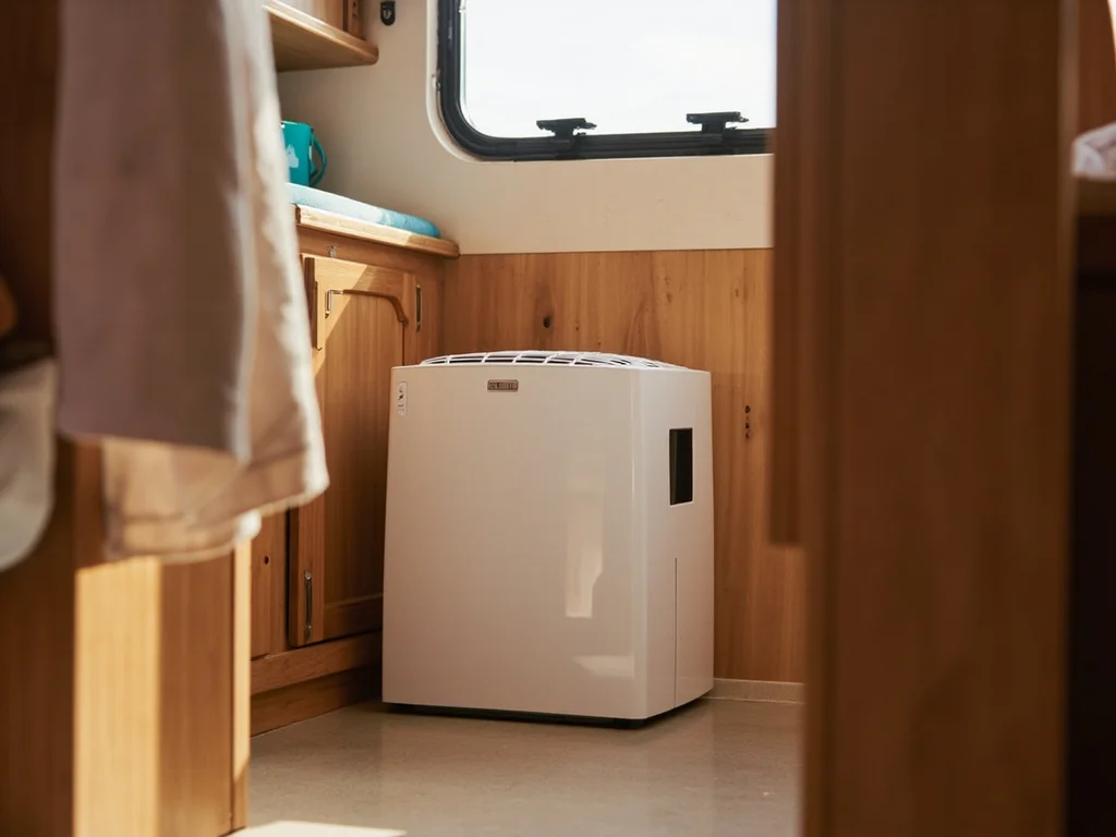 Keep condensation out of your caravan when stored