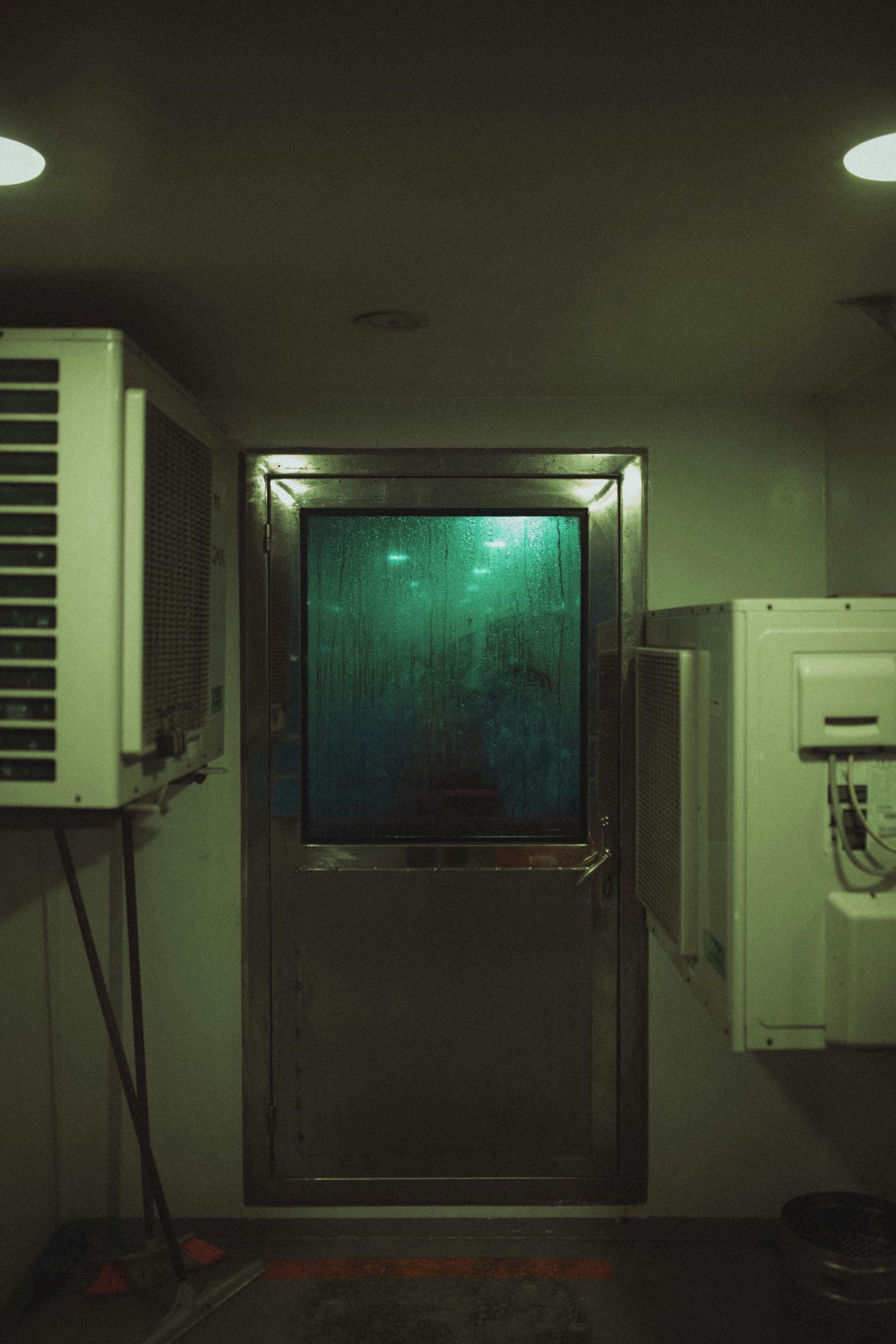 Dehumidifier in a home room