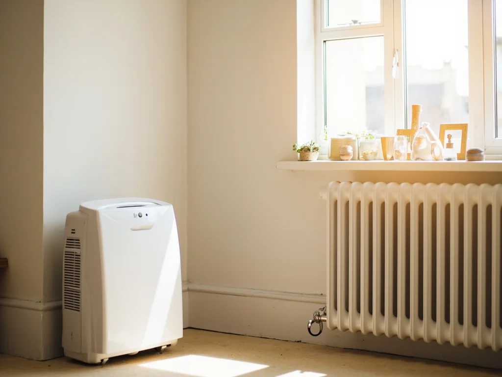 Heating alone does not remove moisture from air